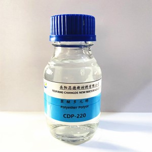 CASE polyol 220 no ka polyurethane elastomer, nā mea hoʻopili, nā mea hoʻopaʻa, ka uhi wai a me nā mea paving.