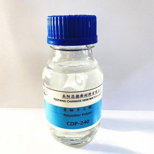 CASE polyol 240 no ka polyurethane elastomer, nā mea hoʻopili, nā mea hoʻopaʻa, ka uhi wai a me nā mea paving.